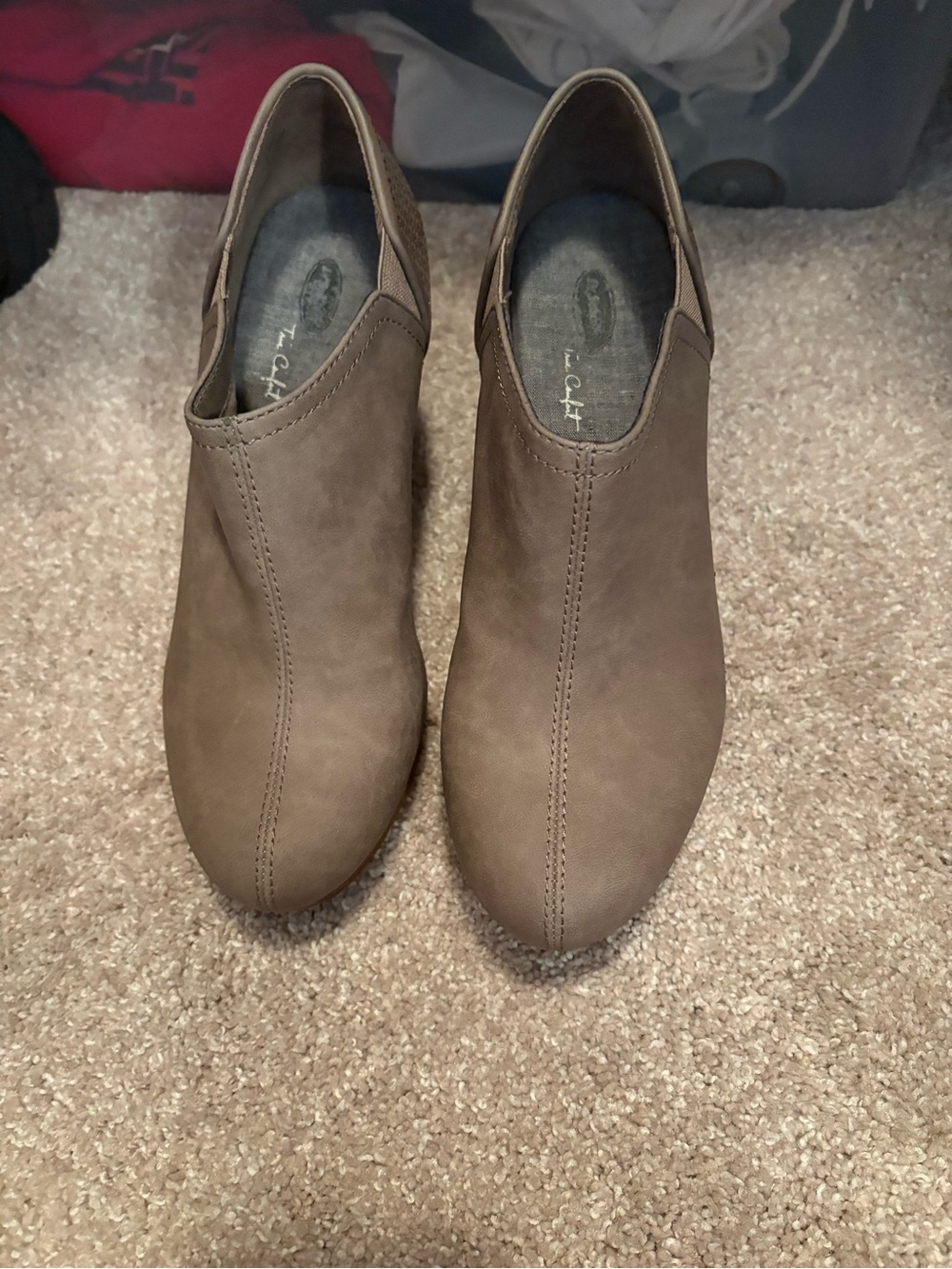 Dr. Scholl's Women's Taupe Slip-On Mule